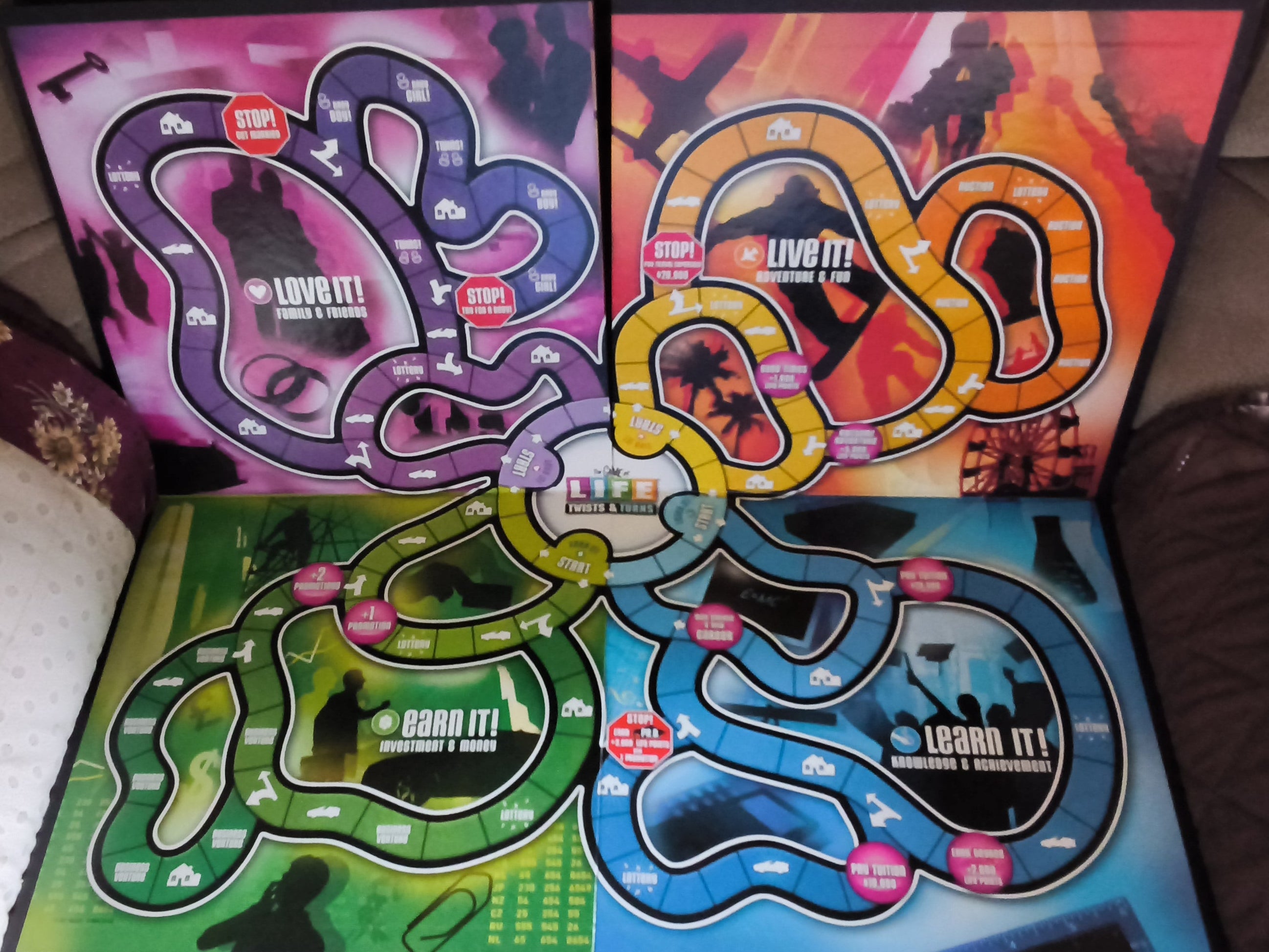 The Game of Life Twists and Turns