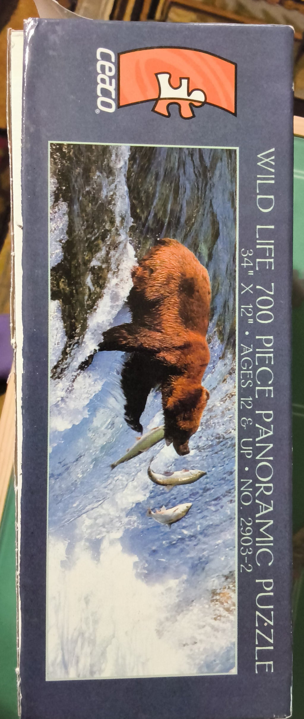 Art Wolfe Wildlife Panoramic puzzle 700 pieces Ceaco Vintage 2002