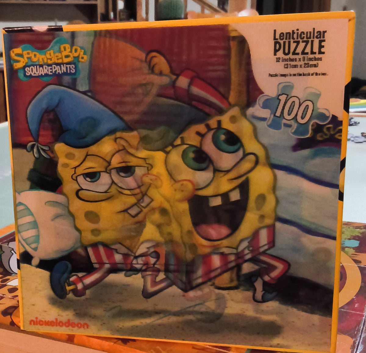 Vintage SpongeBob SquarePants & Diego Puzzle Bundle – 3 Kids’ Puzzles Nickelodeon