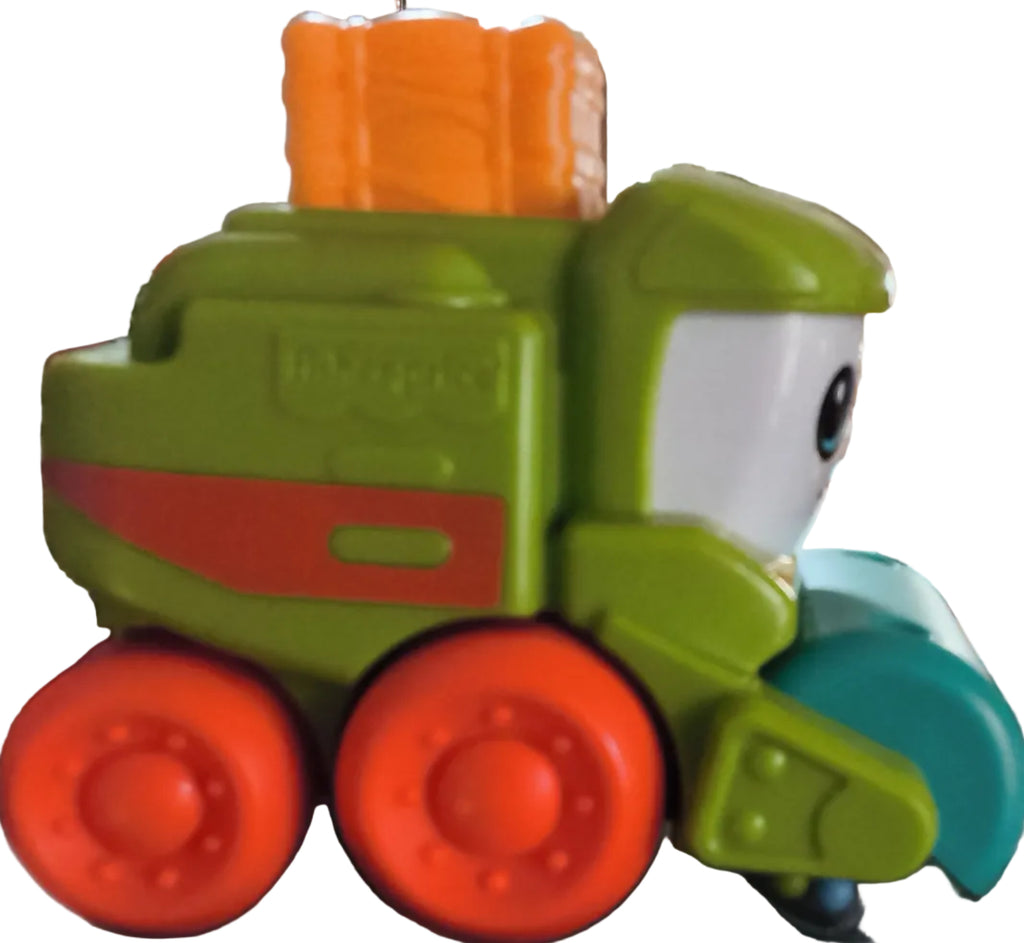 Fisher Price Mattel Green Smiling Roller Trucker 2023