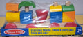 Melissa and Doug 12 Piece Stacking Solid Wooden Train New With Original Packaging